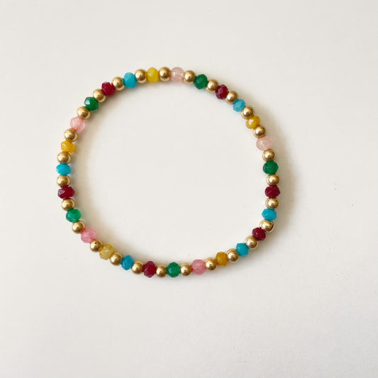 Jade Rainbow Bracelet