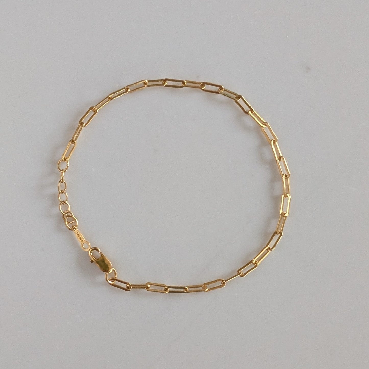 Paperclip Chain Bracelet
