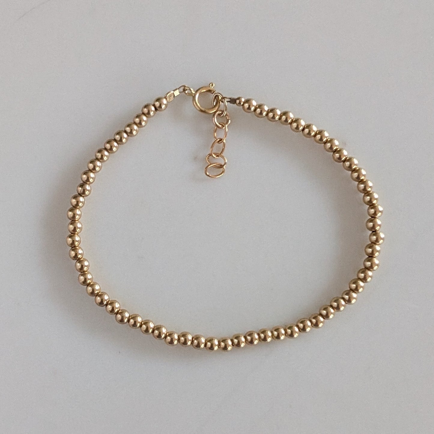 Gold Bead Bracelet