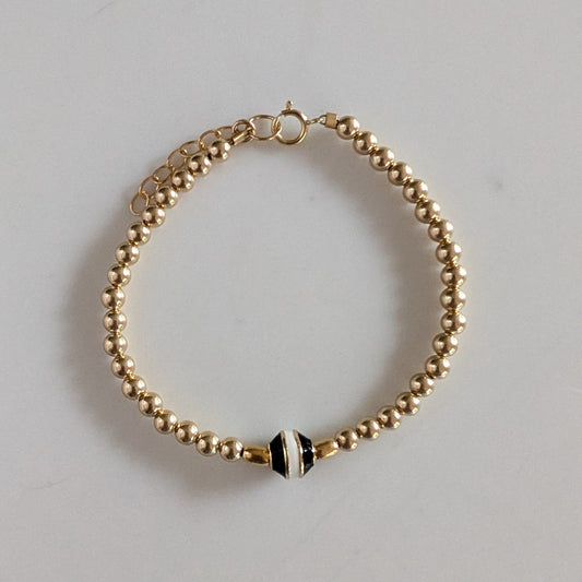 Gold Ball Bracelet