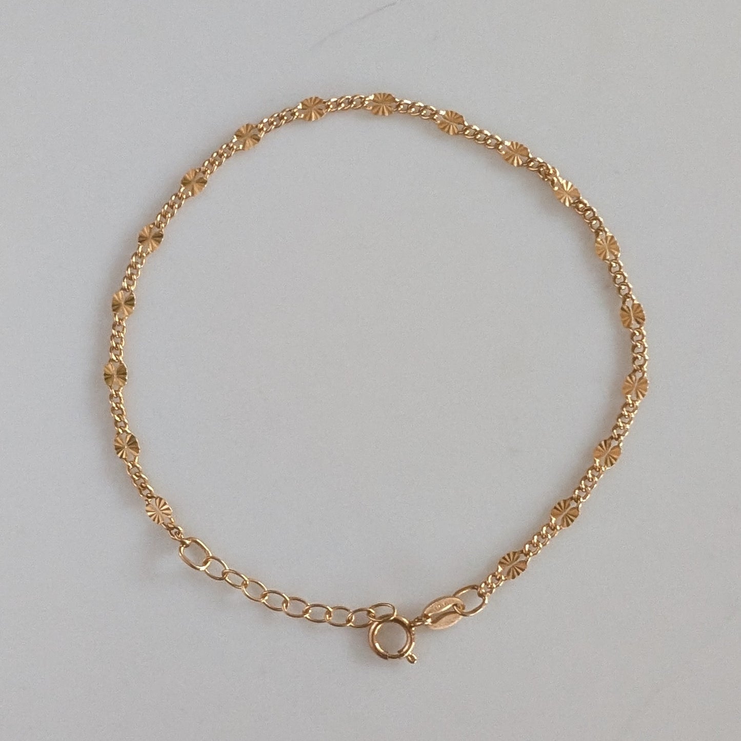Sunburst Gold Bracleet