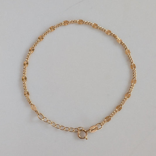 Sunburst Gold Bracleet