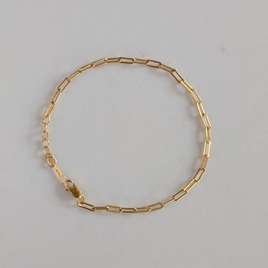 Paperclip Chain Bracelet